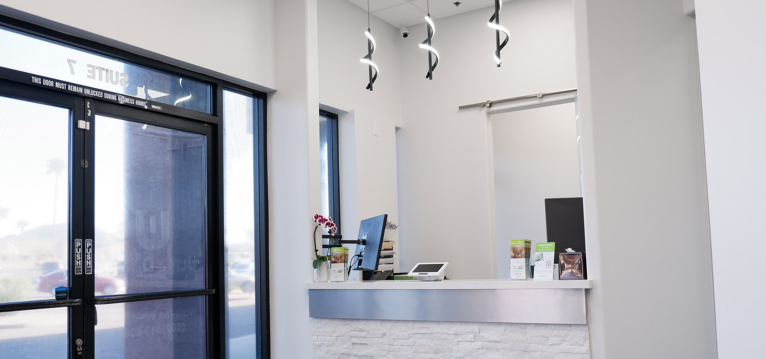 Ultra Dental reception area