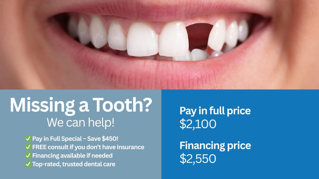Dental Implant Specials in Phoenix & Peoria, AZ